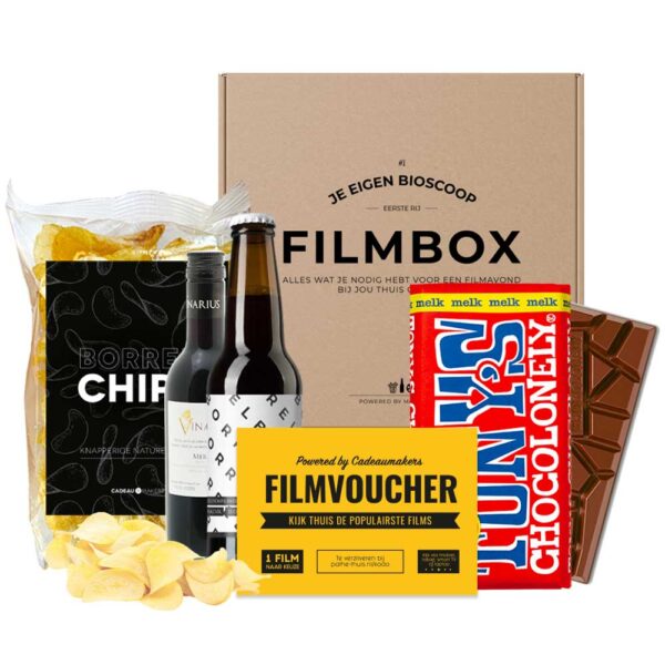 Filmpakket chips en chocolade tony's chocolonely