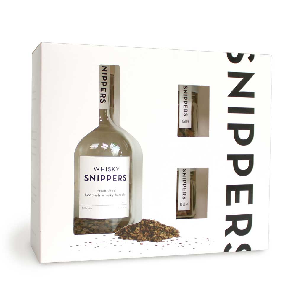Sleutel Kluisje tofu Snippers Giftpack - Maak je eigen Whiskey, Rum & Gin | Cadeaumakers
