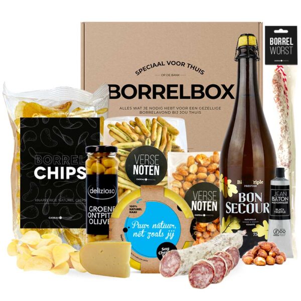 Luxe borrelpakket cadeau