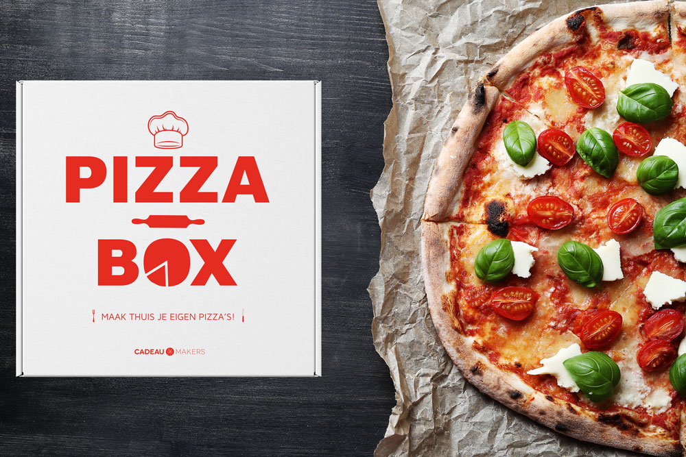 Pizza Pakket Cadeau - Maak je eigen pizza's! | Cadeaumakers