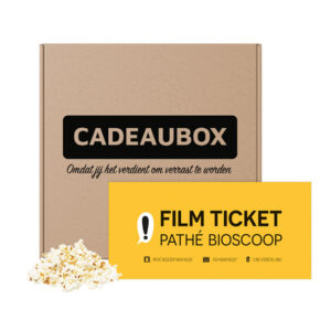 Bioscoop cadeau filmkaartje Pathé