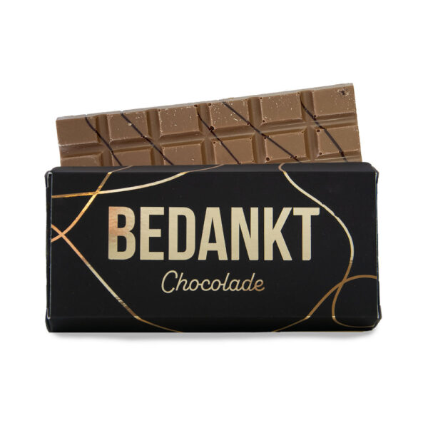 Bedankt chocoladereep