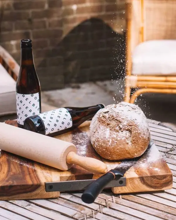 Bierbrood giftset met flesjes bier - Afbeelding 2