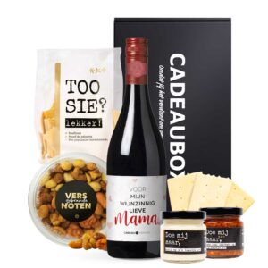 Moederdag cadeaupakket wijn