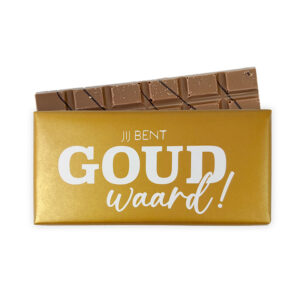 Goud waard chocoladereep