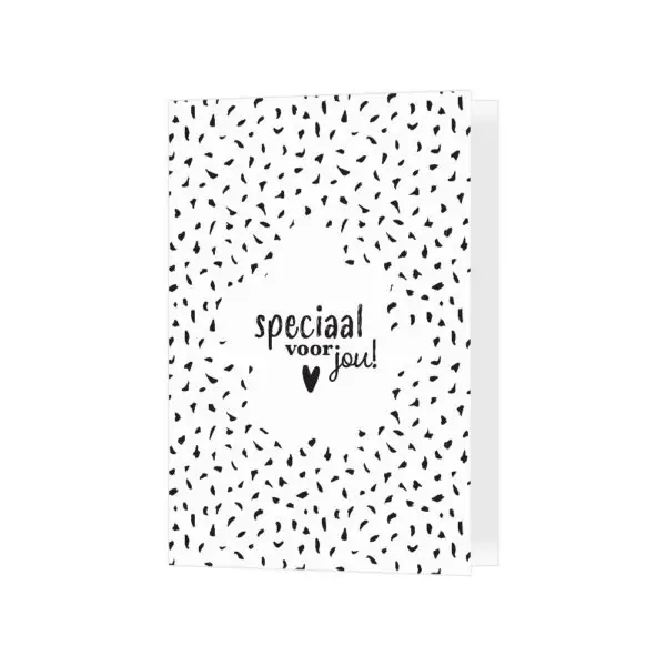 Kaart "Speciaal voor jou" - met eigen tekst