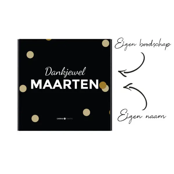 Cadeaupakket met eigen logo