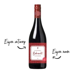 Wijn met eigen etiket - rode wijn