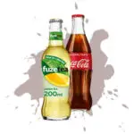 1x Coca-Cola - 1x Ice Tea Green