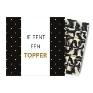 Je bent een Topper - Bedankt chocoladereep