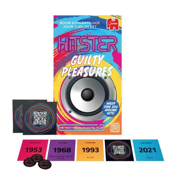 Hitster Guilty Pleasures spel