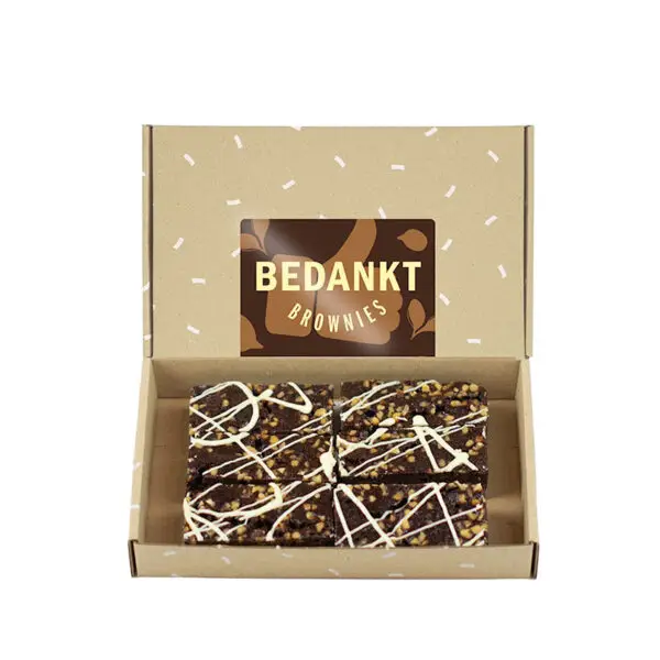 Bedankt - Brownies (6 stuks)