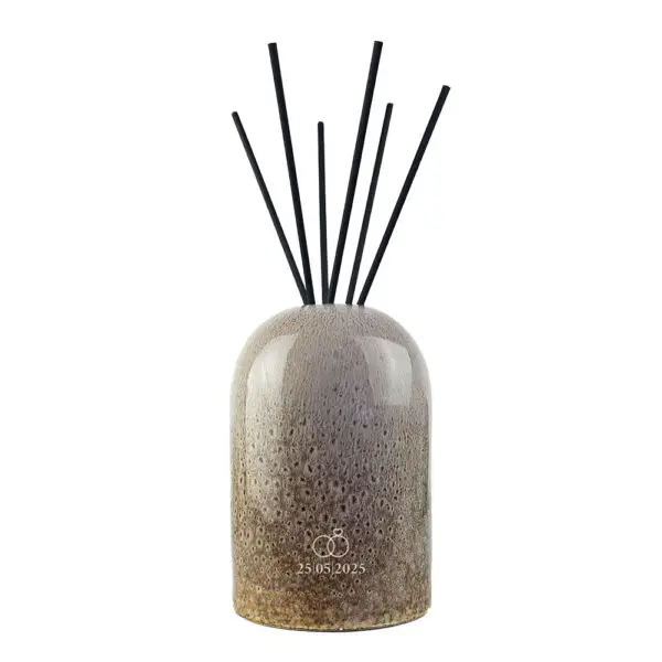 Luxe geurstokjes personaliseren met naam | Incl. stijlvolle diffuser