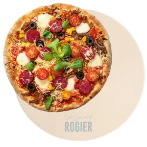 Pizza steen gepersonaliseerd