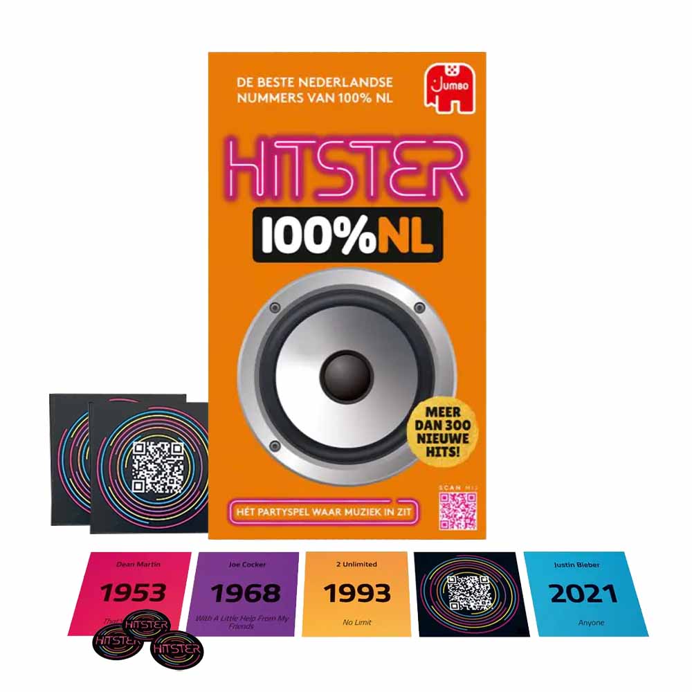 Hitster 100% NL? Raad de leukste Nederlandse hits!