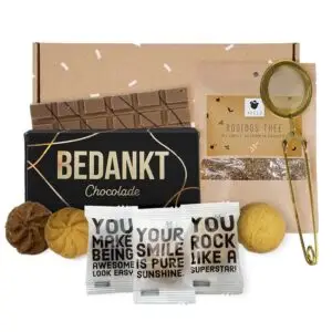 Bedankt -  Thee & chocolade pakket