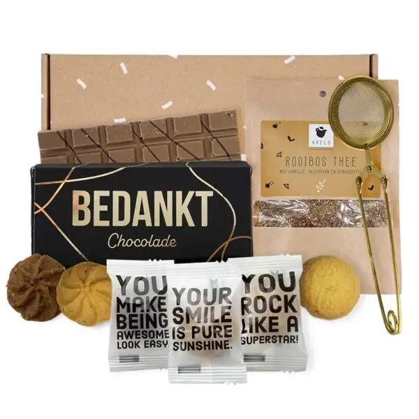 Bedankt -  Thee & chocolade pakket