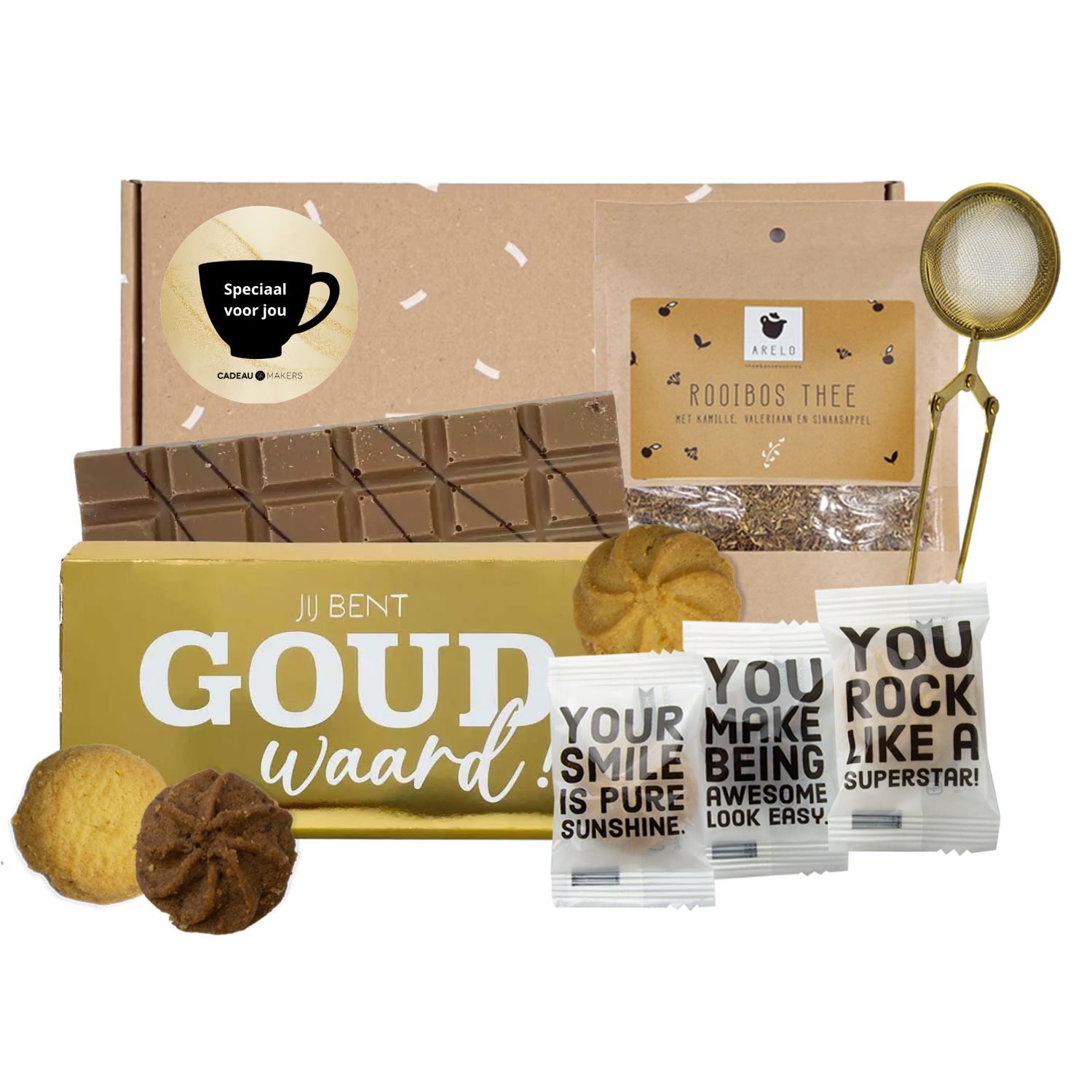 Jij bent goud waard cadeau