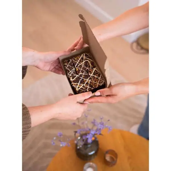 Browniebox | Chocolade Brownies (6 stuks) - Afbeelding 3