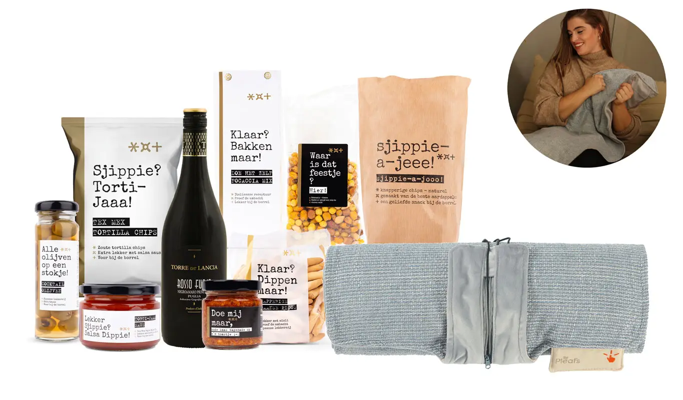 Warmtedeken kerstpakket duurzaam