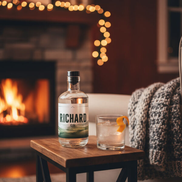 Gepersonaliseerde fles gin