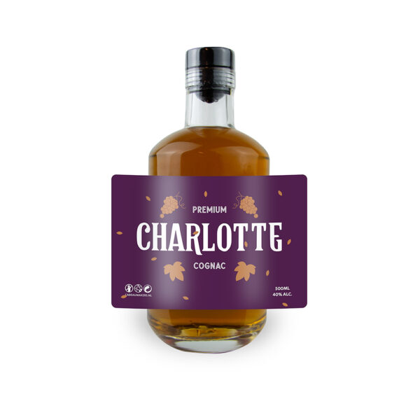 Gepersonaliseerde fles cognac