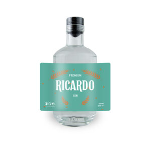 Gepersonaliseerde fles gin