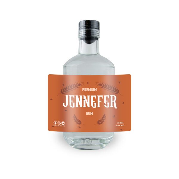 Gepersonaliseerde fles rum