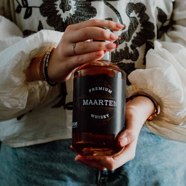 Gepersonaliseerde fles whisky