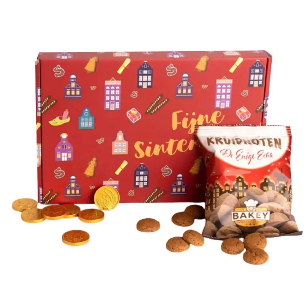 Sinterklaas kruidnoten en chocolademunten