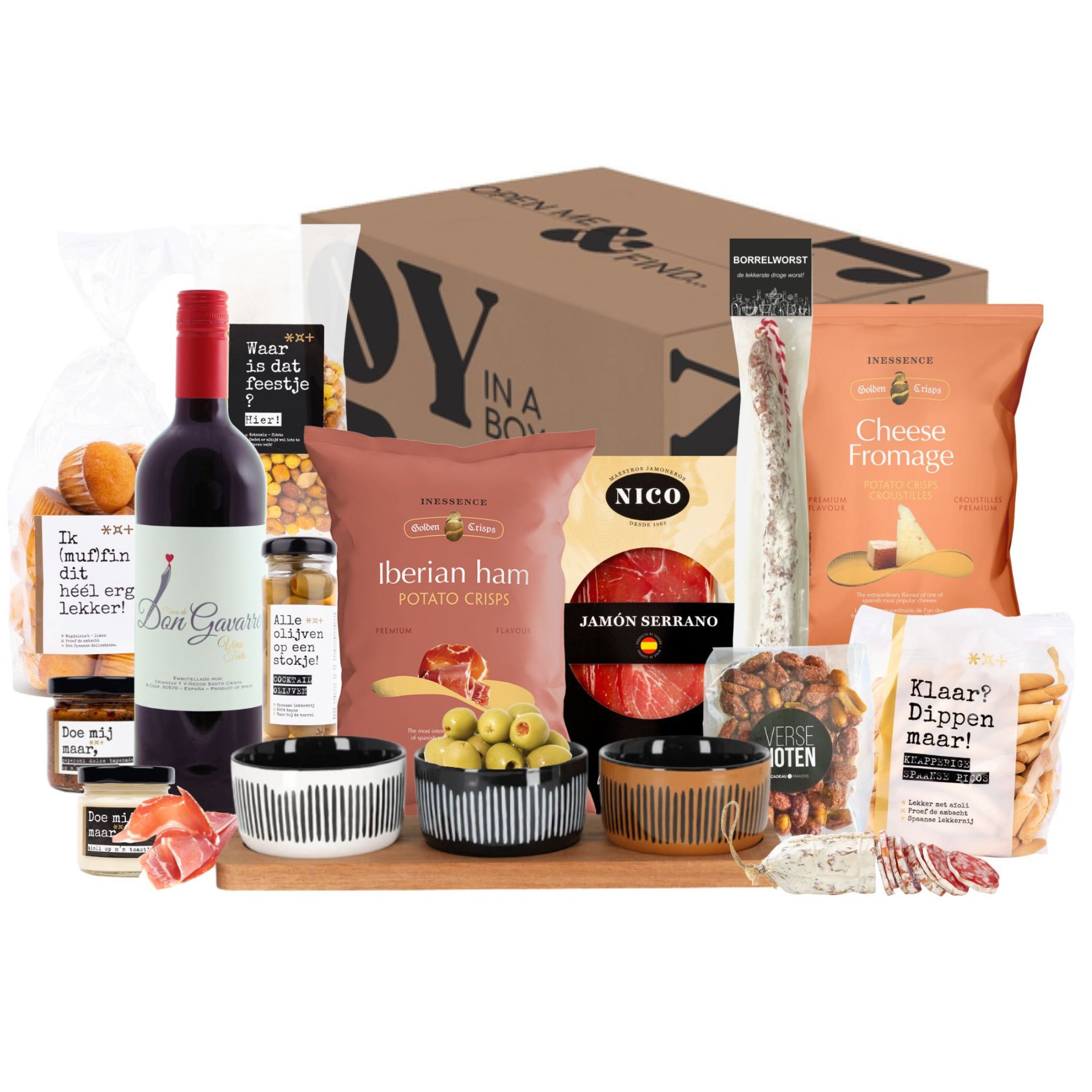 Tapas cadeaupakket | Tapas voor thuis