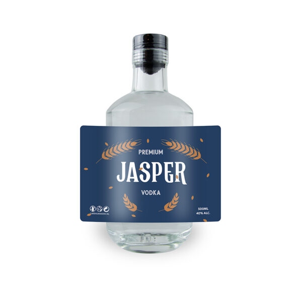 Gepersonaliseerde fles vodka