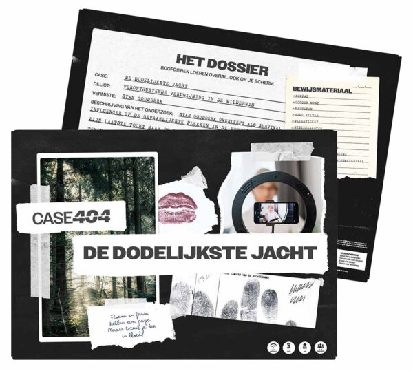 De Dodelijkste Jacht - Detective spel - PRE ORDER