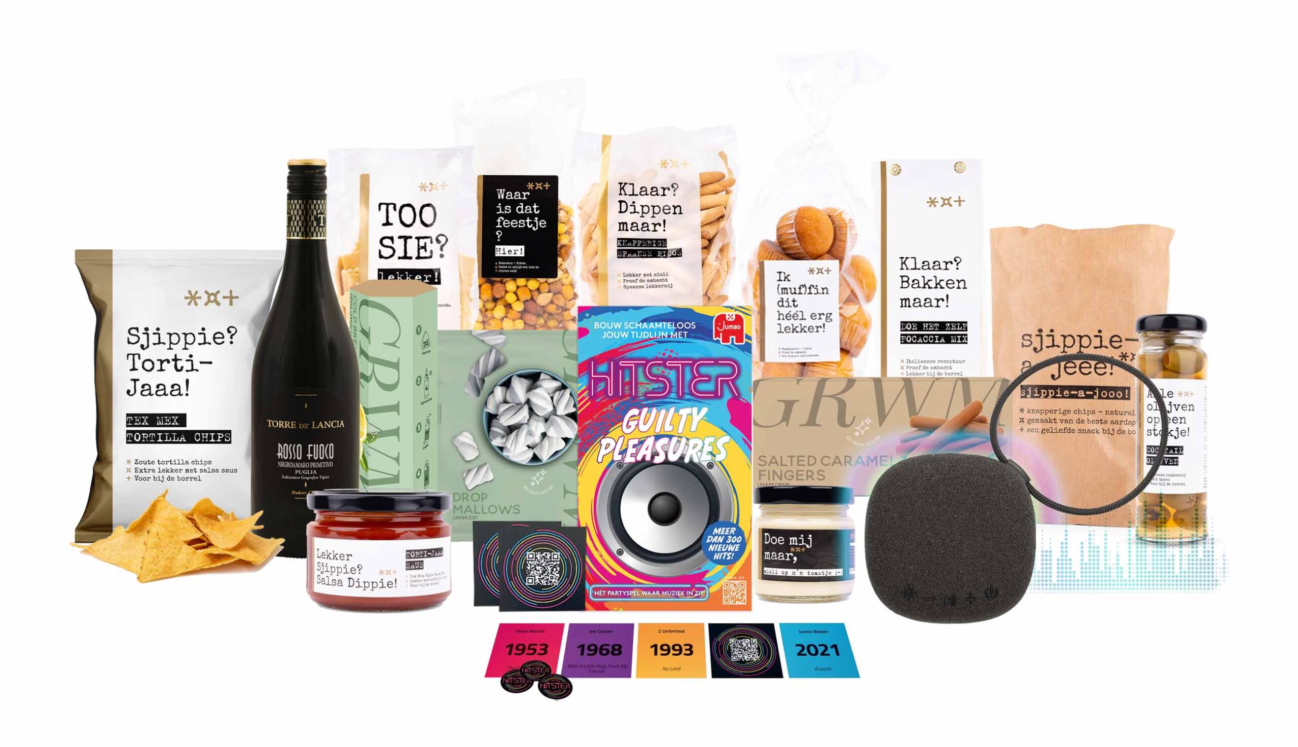 Hitster kerstpakket spelletjes