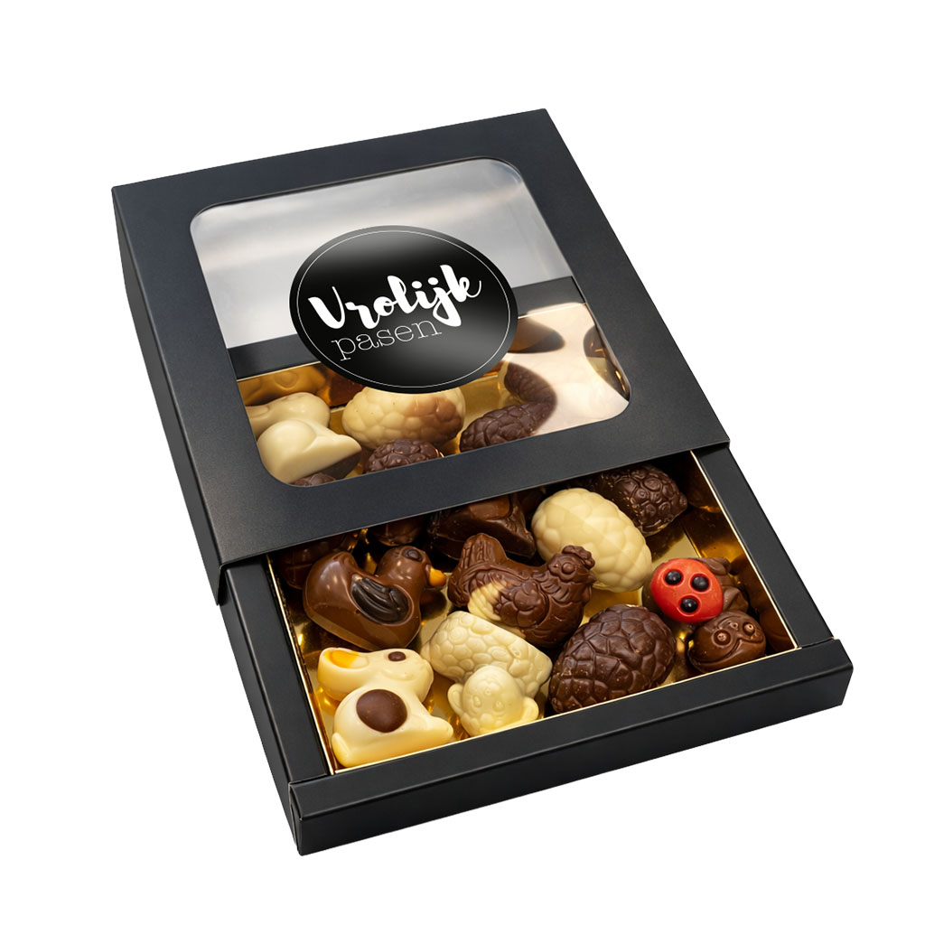 Pasen chocolade zwart