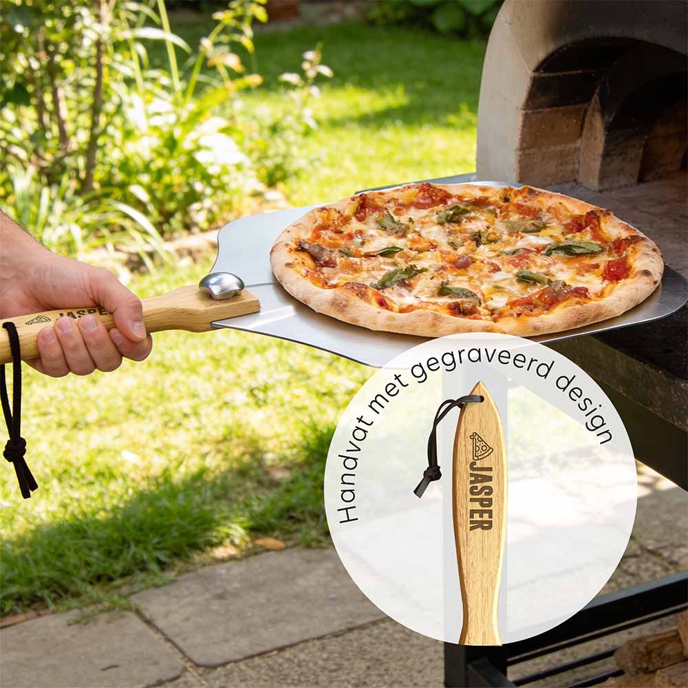 Pizza schep | Met naam gegraveerd - Afbeelding 2